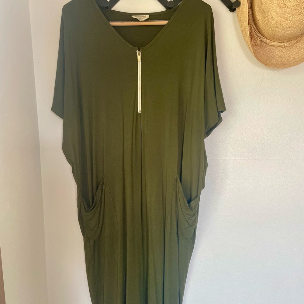 Olive Green Kaftan